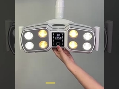 Điện Double Color Nhiệt độ Ghế nha khoa Light Metal ABS