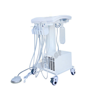 Đơn vị nha khoa chuyển chân 540W Với máy nén không khí hút 3 chiều ống tiêm tay