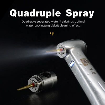 Micromotor không chải với 1:5 đơn vị bàn tay nha khoa Điện cho lâm sàng