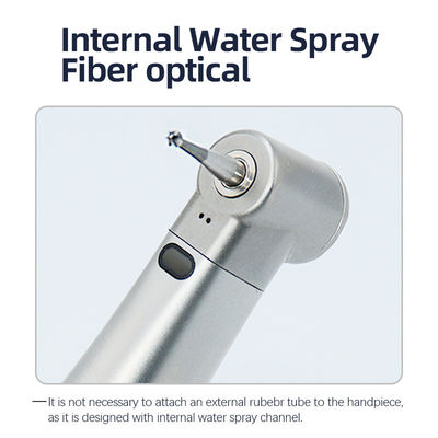 Máy tay nha khoa tốc độ thấp Sợi quang Stainless Steel Contra Angle Handpiece