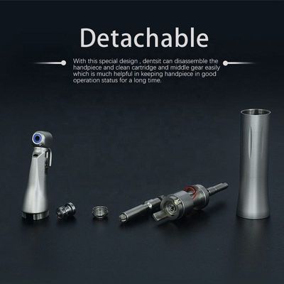 Thép không gỉ có thể tháo rời 20:1 tay tay LED tốc độ thấp tay răng