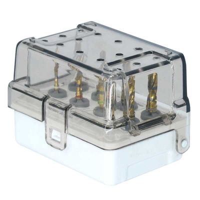 Bộ dụng cụ khoan phẫu thuật nha khoa cấy ghép di động Màu vàng bạc nhẹ