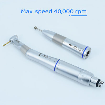 Contra Angle Metal Nha khoa Tốc độ chậm Tay cầm Màu xanh Kết nối loại E