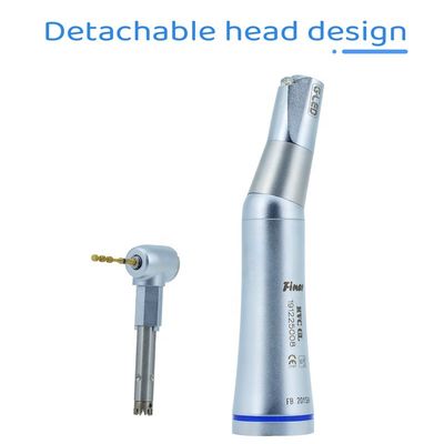 Contra Angle Metal Nha khoa Tốc độ chậm Tay cầm Màu xanh Kết nối loại E