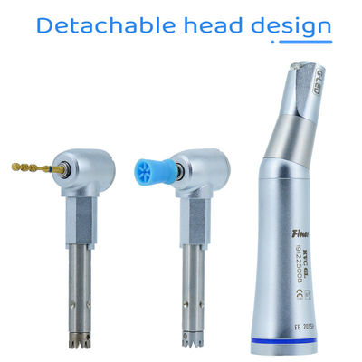 Contra Angle Metal Nha khoa Tốc độ chậm Tay cầm Màu xanh Kết nối loại E