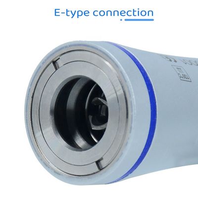 Contra Angle Metal Nha khoa Tốc độ chậm Tay cầm Màu xanh Kết nối loại E