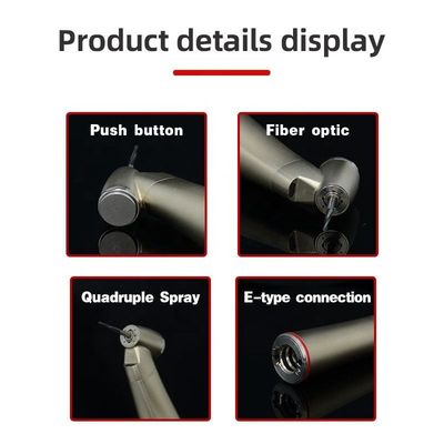 Red Ring Surgical Nha khoa Handpiece Đơn vị Fiber Optic thực tế