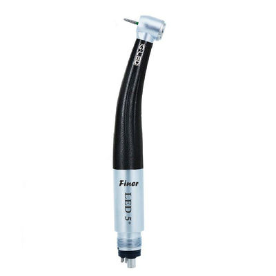 Tay khoan tuabin không khí tốc độ cao 2 lỗ 4 lỗ Chất liệu kim loại với 5 đèn LED