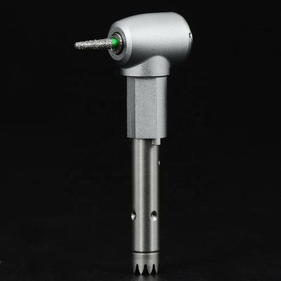 Bộ phận cầm tay nha khoa bằng kim loại Contra Angle Màu bạc với nút ấn