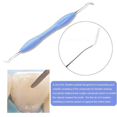 Tay cầm silicone Dụng cụ phẫu thuật nha khoa để trám composite nhiều màu