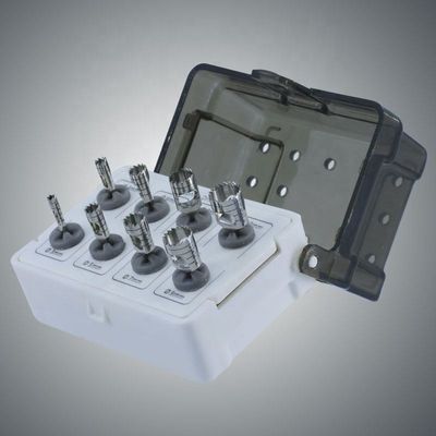Máy khoan Trephine nha khoa thực tế nhẹ, Bộ dụng cụ phẫu thuật có hướng dẫn nhiều màu Nha khoa