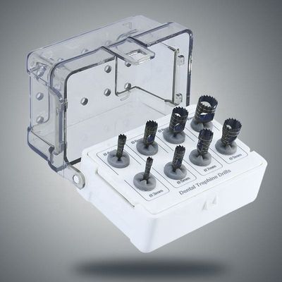 Máy khoan Trephine nha khoa thực tế nhẹ, Bộ dụng cụ phẫu thuật có hướng dẫn nhiều màu Nha khoa