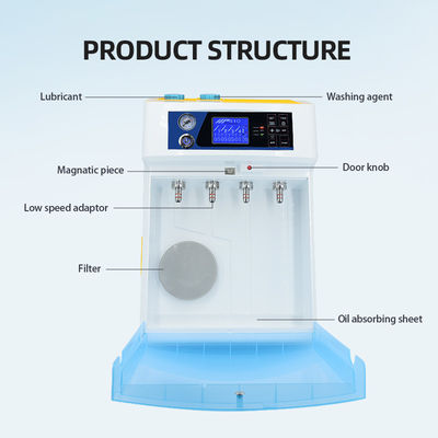 Màn hình 50w HD Máy bôi trơn tay cầm nha khoa Làm sạch hệ thống máy bôi trơn