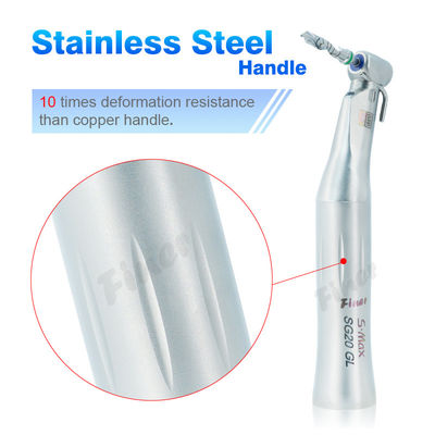 2000 vòng / phút Tay cầm cấy ghép nha khoa 20/1 Contra Angle Tích hợp đèn LED trong máy phát điện