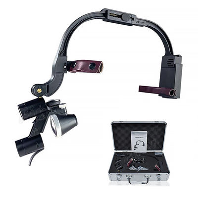 Headband có thể điều chỉnh Nha khoa Đèn pha Led Ống nhòm Loupes 2,5x 3,5x