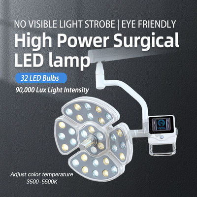 Đèn LED nha khoa 32 miếng có thể điều chỉnh nhiệt độ màu để tạo sự thoải mái