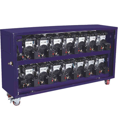 Máy nén khí nha khoa Blue 128L không dầu im lặng 1 đến 8 cho ghế phòng khám