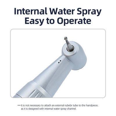 Ống xoáy không khí Tốc độ thấp Contra Angle Dental Handpiece With Internal Water Spray