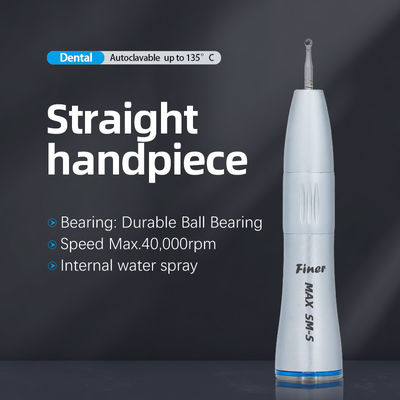 Air Turbine Dental Handpiece thẳng tốc độ thấp với nút nhấn