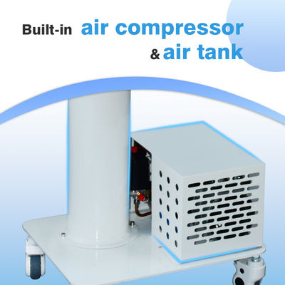 Đơn vị nha khoa chuyển chân 540W Với máy nén không khí hút 3 chiều ống tiêm tay