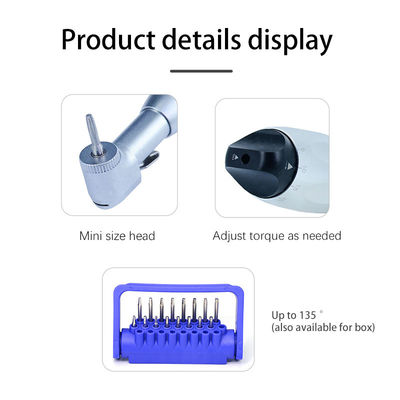 Bạc chính xác cao cấy ghép răng khóa mô-men xoắn với 16pcs trình xoắn