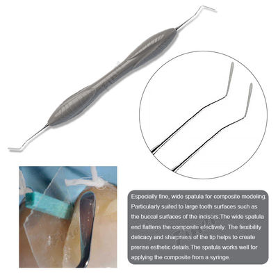 Dental composite nhựa đầy dụng cụ 7 mảnh vật liệu thép không gỉ