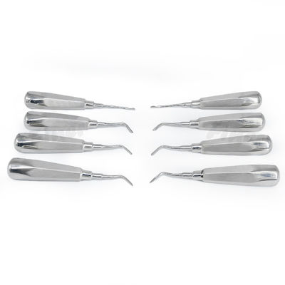 SS Dental Apex Elevator 8 Picece Dental Winged Root Elevator Tip Molar Extraction (Đánh răng ở đỉnh)
