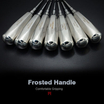 Stainless Steel Dental Surgical Instruments 7 Picece Molar Extraction Dental Root Elevator (công cụ phẫu thuật răng bằng thép không gỉ)