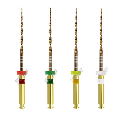 Nha khoa nội răng Protaper Files Một vàng độc đáo hai cạnh cắt ngược