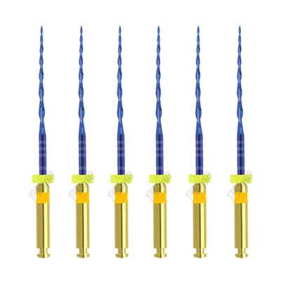 Nhiệt hoạt động răng quay tập tin răng nội răng Nickel Titanium Blue tập tin