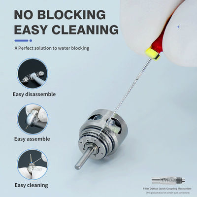 Nước xịt sợi quang nha khoa bàn tay khí tuabin với tốc độ cao gấp bốn lần