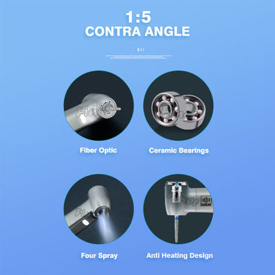 67dB Micro Motor Handpiece mô-tô cao mô-men xoắn điện 1/5 Dental Handpiece