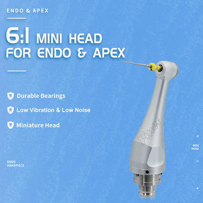 Nha khoa 6 đến 1 Endodontic Head 6:1 Reduction Contra Angle Dental Endo Motor