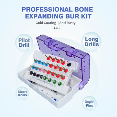 Bộ khoan xác định xương cho cấy ghép răng Long &amp; Short Drill Kit