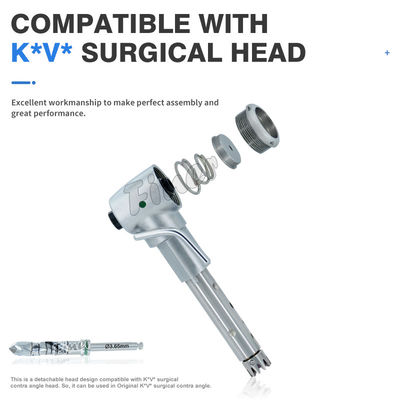 3Tỷ lệ tốc độ đầu có thể tháo rời cho K * V tay phẫu thuật